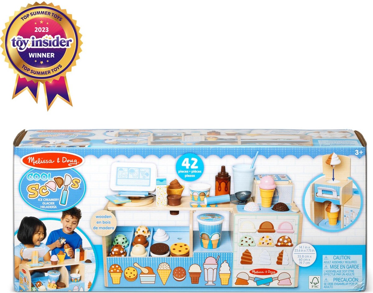 Melissa Doug - Isbod I Træ- 42 Dele