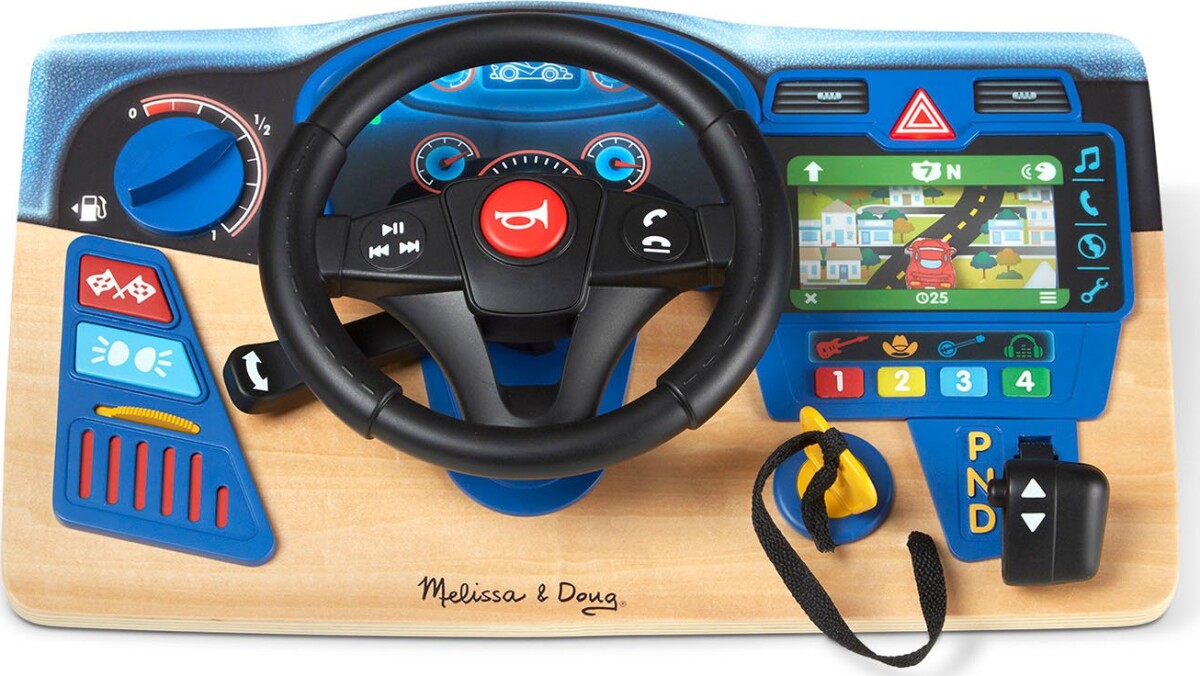 Melissa Doug - Vroom And Zoom - Interaktivt Dashboard