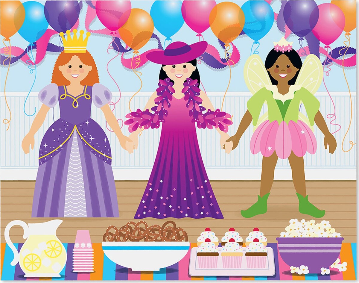 Melissa Doug - Genanvendelige Klistermærker - Dress Up Dukker