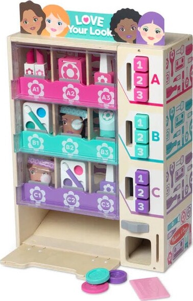Melissa Doug - Beauty Kiosk Play Set - Skønhedssalon Til Børn