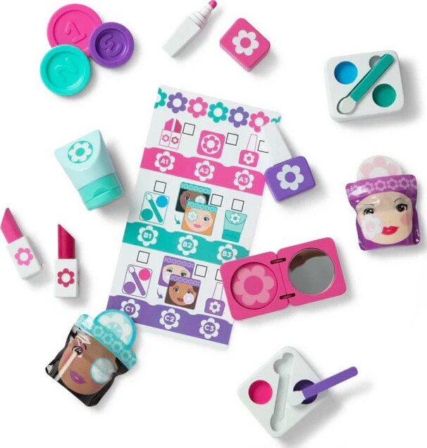 Melissa Doug - Beauty Kiosk Play Set - Skønhedssalon Til Børn
