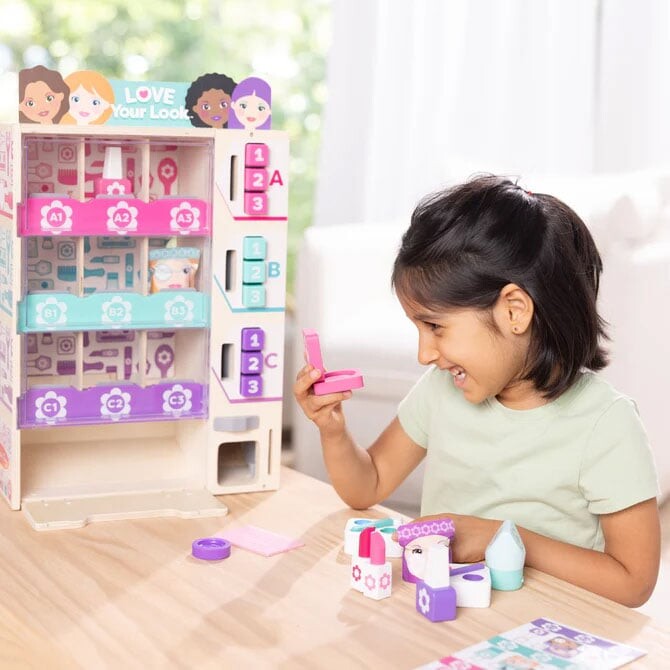 Melissa Doug - Beauty Kiosk Play Set - Skønhedssalon Til Børn