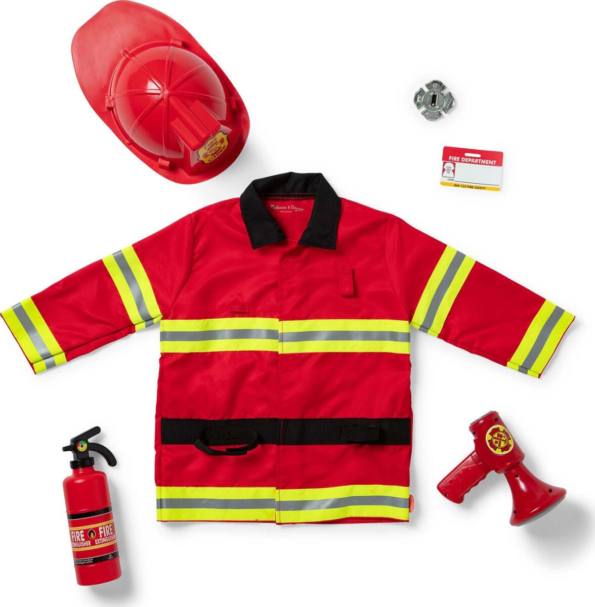 Melissa Doug - Brandmand Udklædning Børn - 3-6 År
