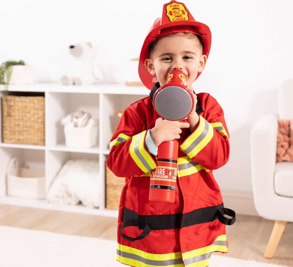 Melissa Doug - Brandmand Udklædning Børn - 3-6 År