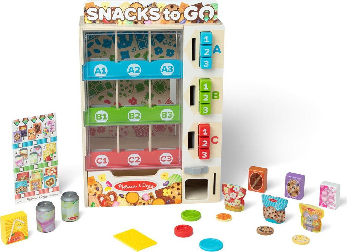 Melissa Doug - Slikautomat - Med 19 Dele