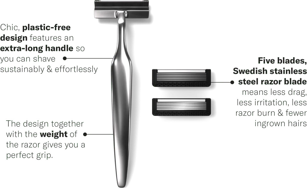 Melle - Refill Razor Blades 3 Pcs
