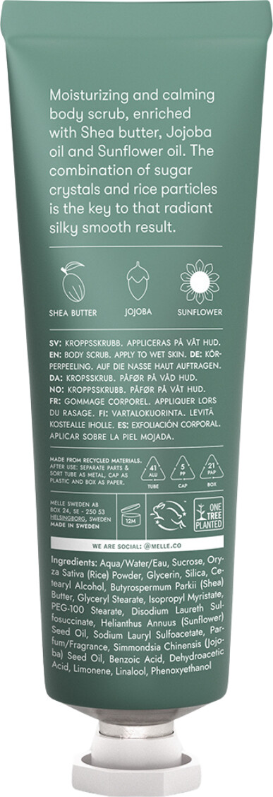 Melle - Woodbine Body Scrub