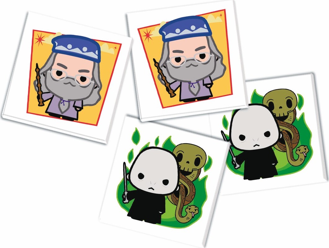 Harry Potter Vendespil - 48 Kort - Clementoni - 4 År