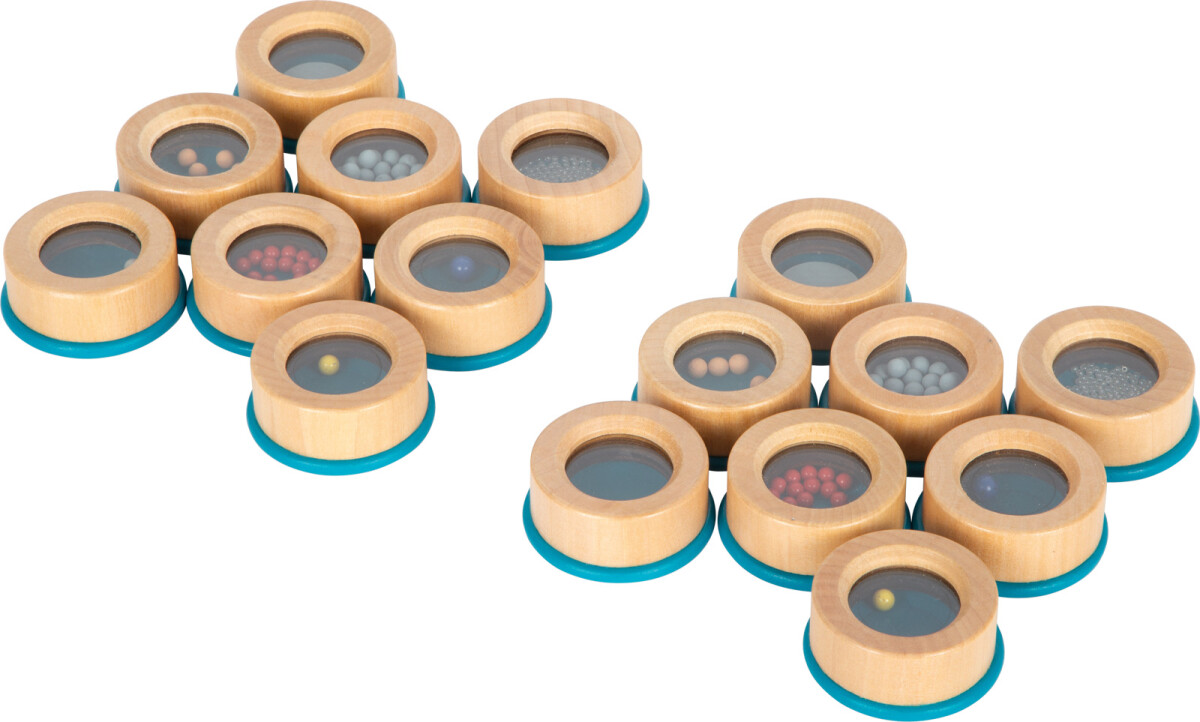 Small Foot - Memory Vendespil Til Børn - Sensory - 16 Brikker