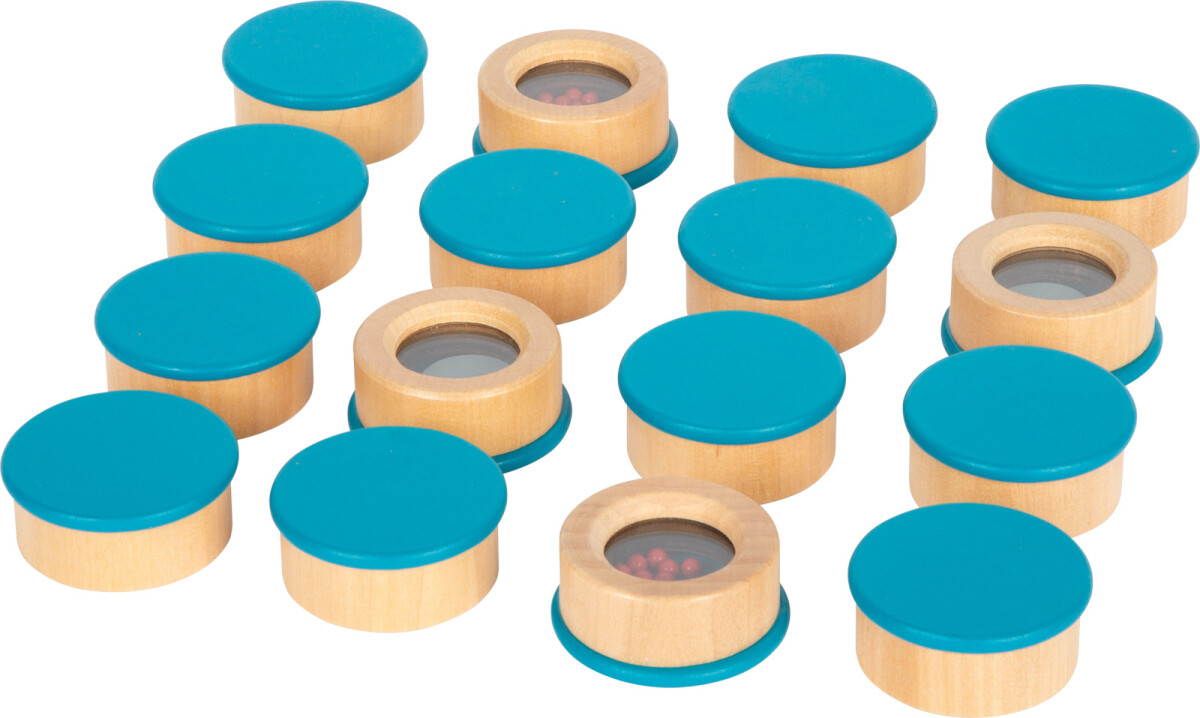 Small Foot - Memory Vendespil Til Børn - Sensory - 16 Brikker
