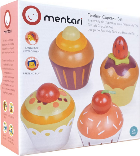 Mentari - Cupcakes 4 Stk