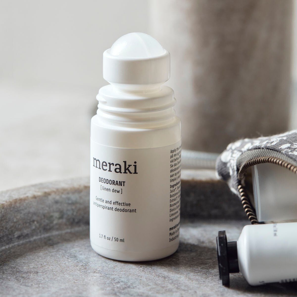 Meraki - Deodorant Linen Dew - H 10 Cm Dia 4 Cm