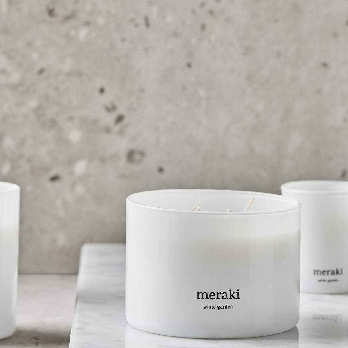 Meraki - Duftlys - White Garden