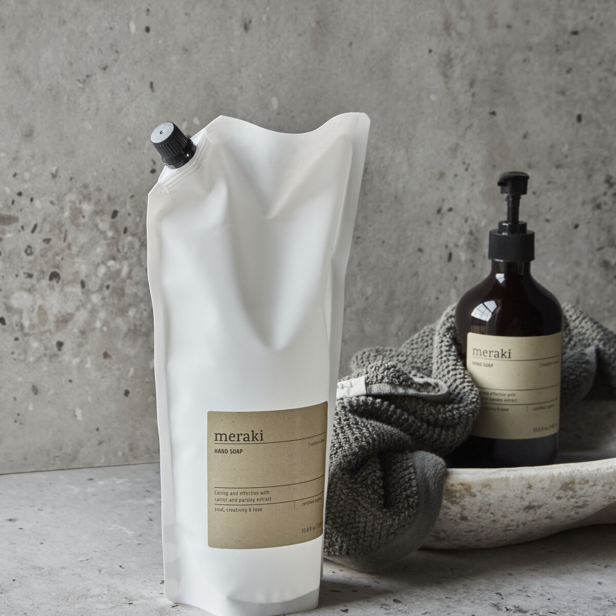 Meraki - Håndsæbe - Northern Dawn - Refill - 1000 Ml