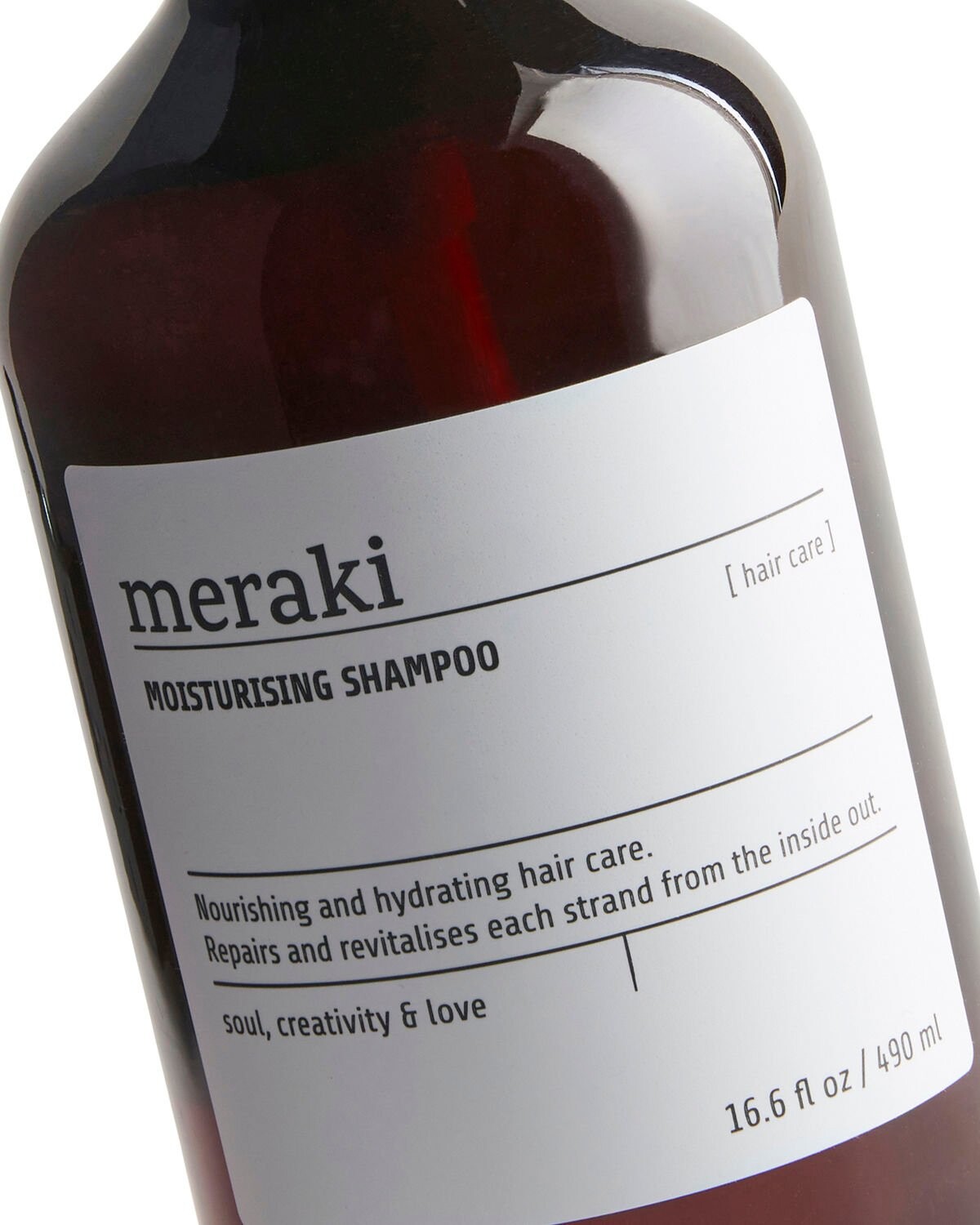Meraki - Moisturising Shampoo - Nærende Og Fugtgivende 490 Ml