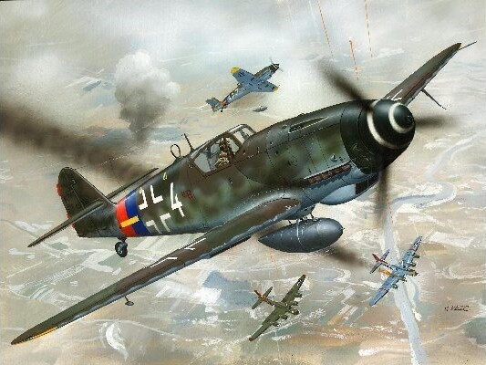 Revell - Messerschmitt Bf 109 G-10 Modelfly - 1 72 - 04160