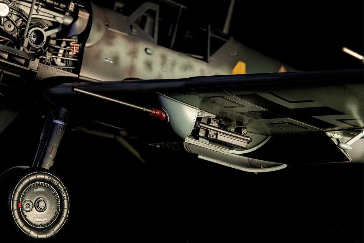 Airfix A17003 - Messerschmitt Bf109G-5G-6 Byggesæt - 1 24