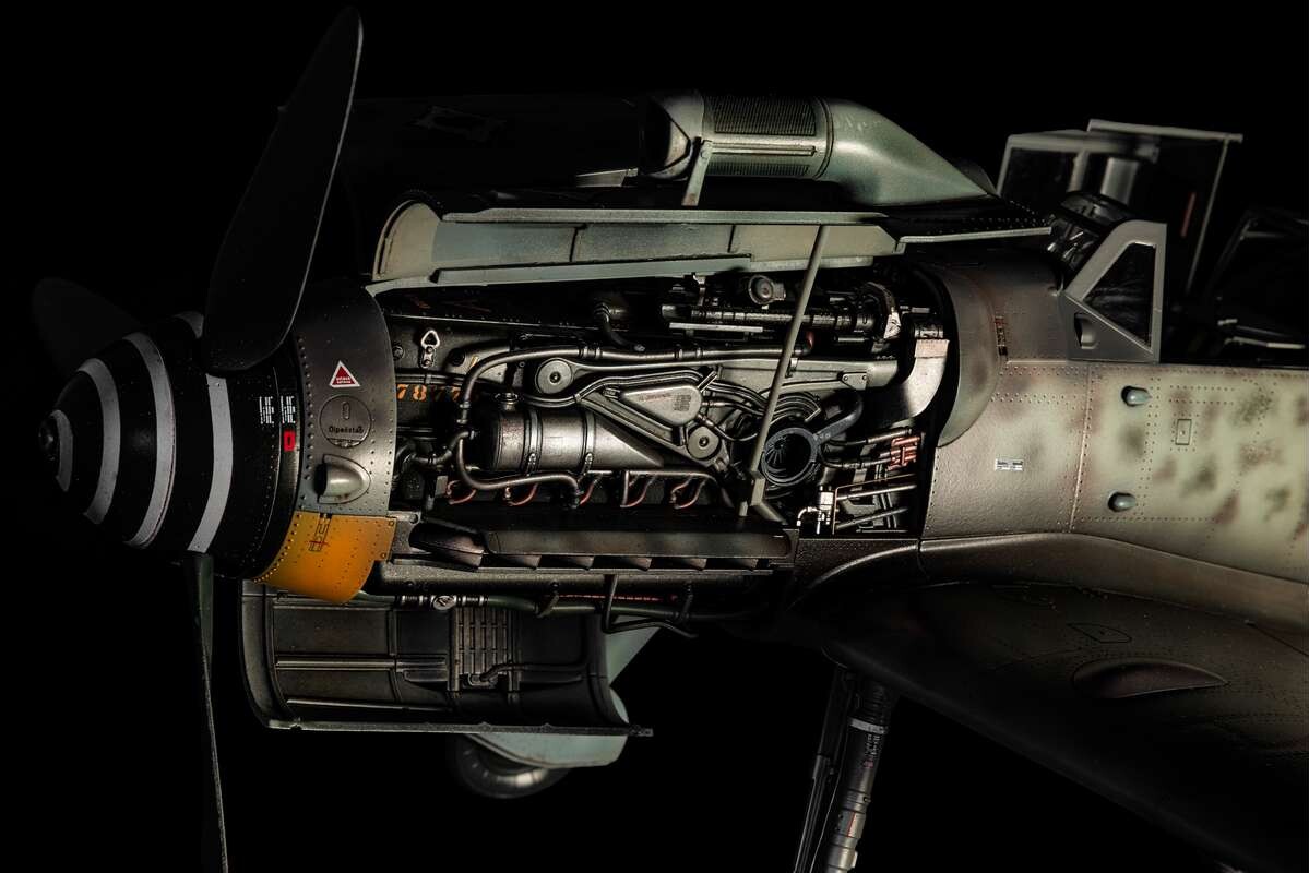 Airfix A17003 - Messerschmitt Bf109G-5G-6 Byggesæt - 1 24