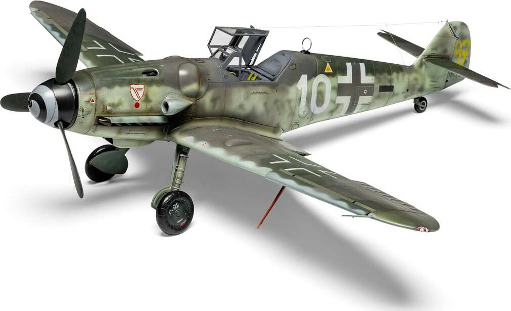 Airfix A17003 - Messerschmitt Bf109G-5G-6 Byggesæt - 1 24