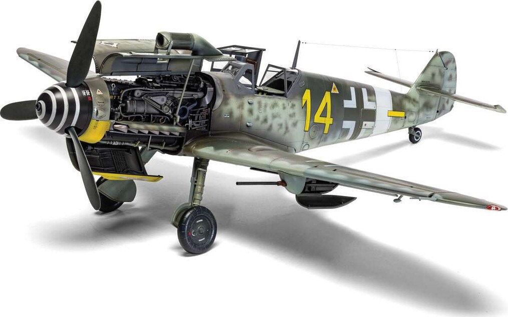 Airfix A17003 - Messerschmitt Bf109G-5G-6 Byggesæt - 1 24