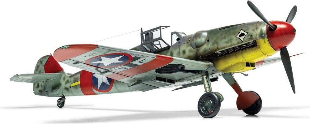Airfix A17003 - Messerschmitt Bf109G-5G-6 Byggesæt - 1 24