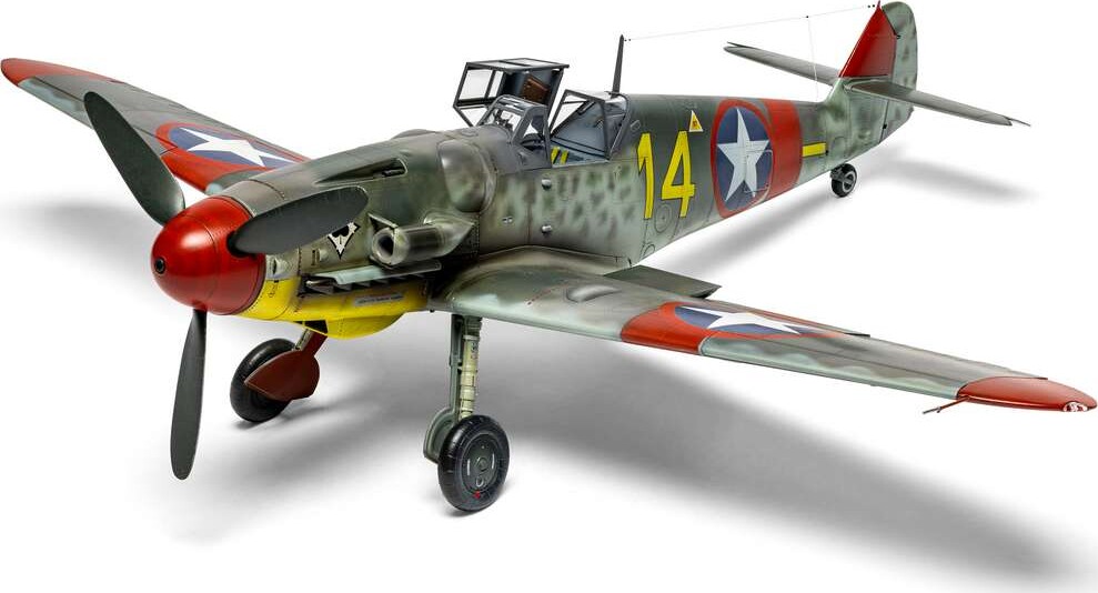 Airfix A17003 - Messerschmitt Bf109G-5G-6 Byggesæt - 1 24