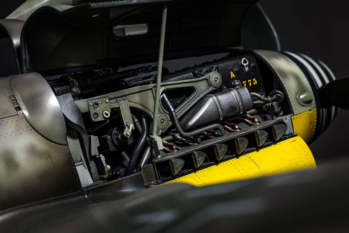 Airfix A17003 - Messerschmitt Bf109G-5G-6 Byggesæt - 1 24