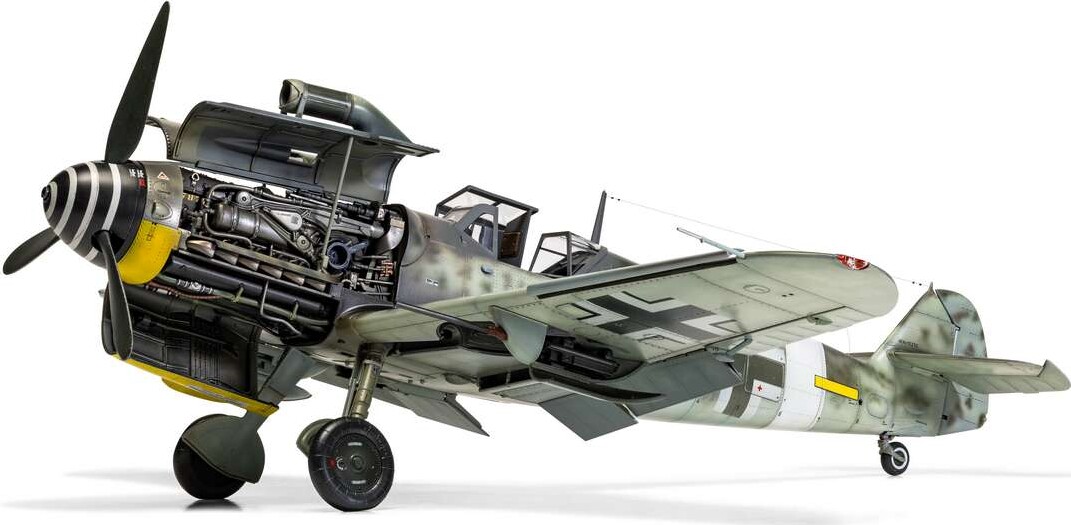Airfix A17003 - Messerschmitt Bf109G-5G-6 Byggesæt - 1 24