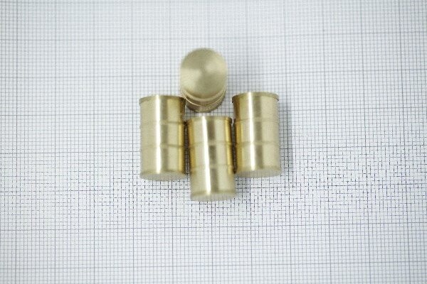 Billing Boats Fittings - Tønder I Messing - 4 Stk