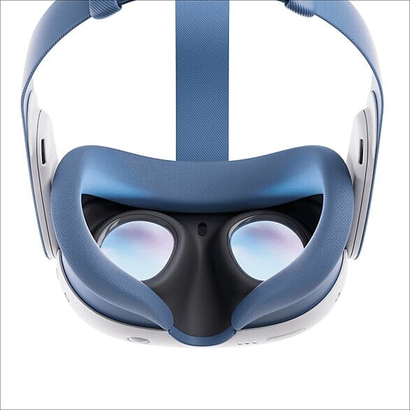 Meta - Quest 3 Facial Interface Head Strap Blue