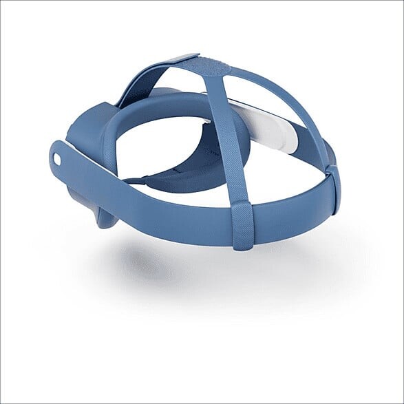 Meta - Quest 3 Facial Interface Head Strap Blue