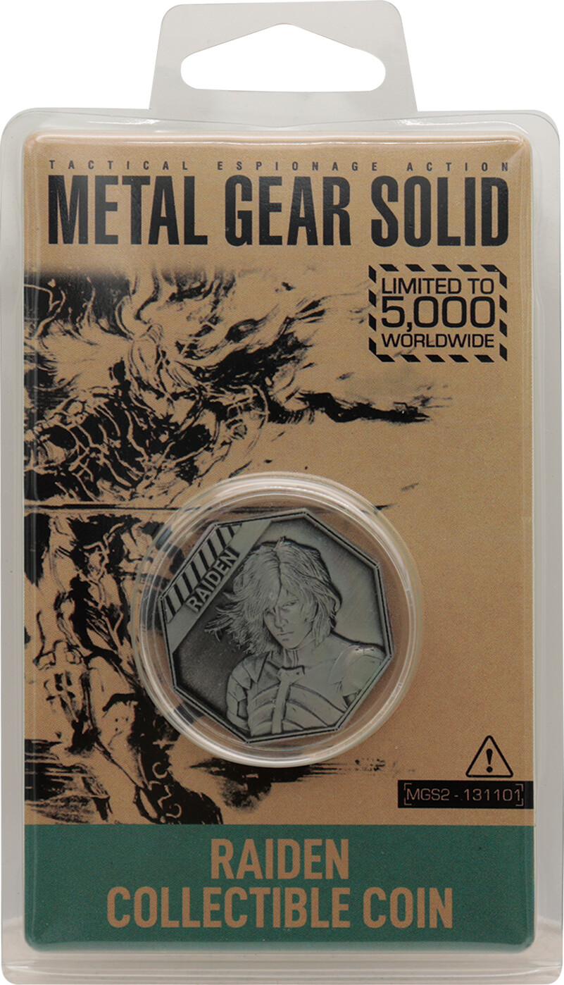Metal Gear Solid 2 Raiden Coin