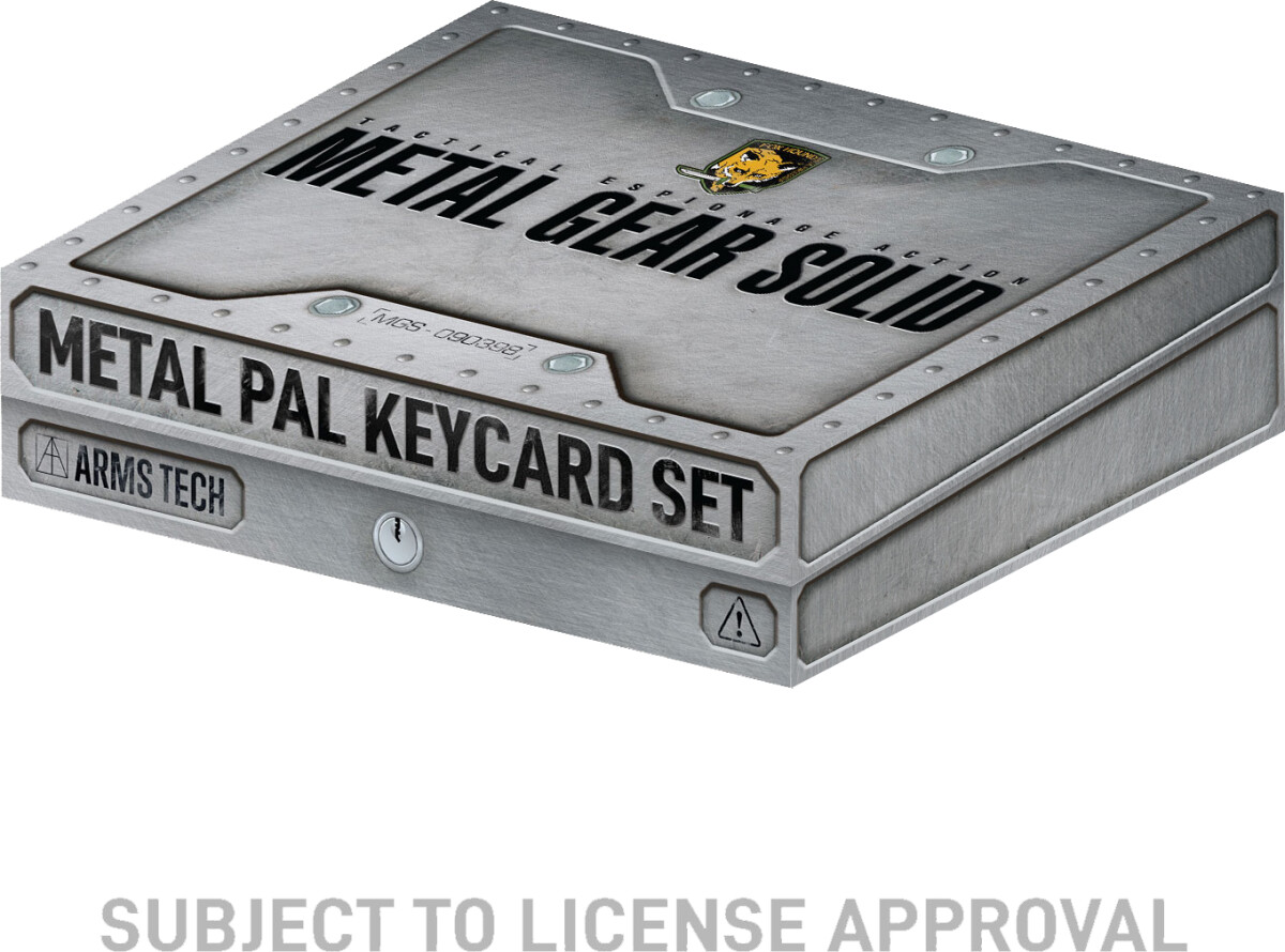 Metal Gear Solid Limited Edition Pal Keycard Set