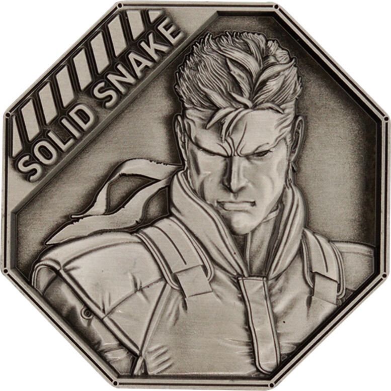 Metal Gear Solid Limited Edition Solid Snake Collectible Coin