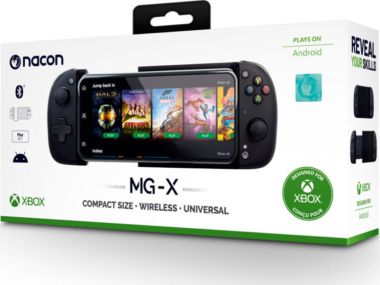 Nacon - Mg-X Mobile Game Controller - Sort