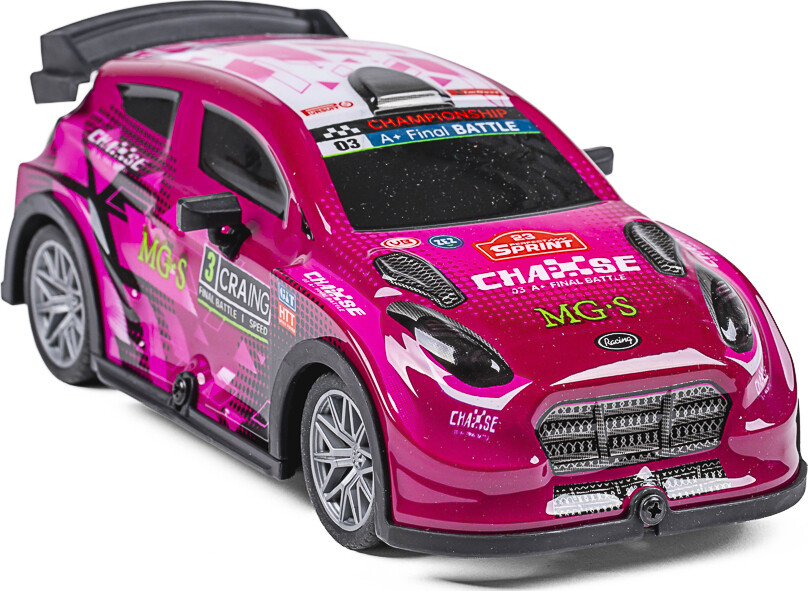 Tec-Toy - Mgs Chase - Rc Fjernstyret Bil Med Lys - 15 Kmt - Pink