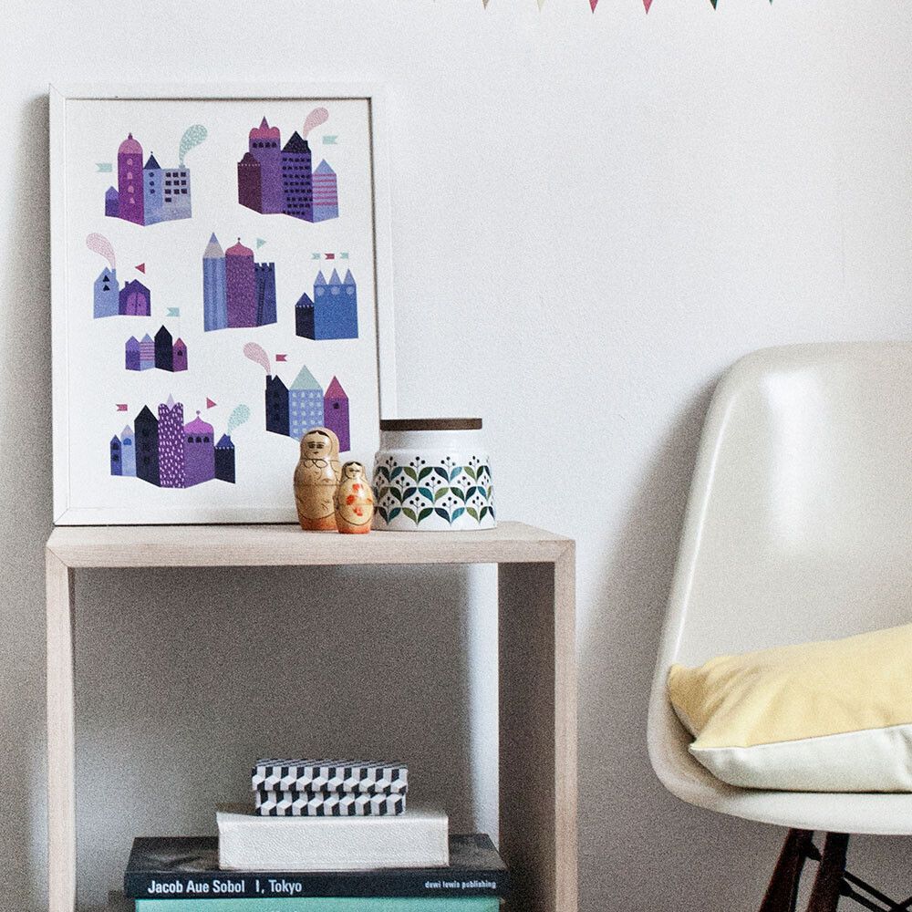 Michelle Carlslund - Plakat - 50X70 Cm - Huse