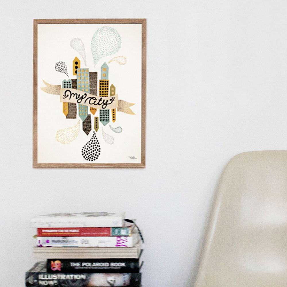 Michelle Carlslund - Plakat - 50X70 Cm - Min By 2