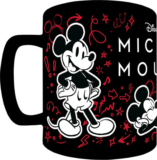 Mickey Mouse - Krus - Fuzzy Blød Overflade