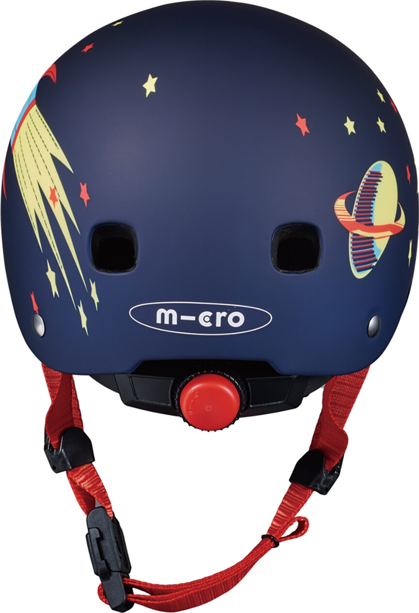 Micro - Cykelhjelm Til Børn - Medium 52-56 Cm - Raket - Blå