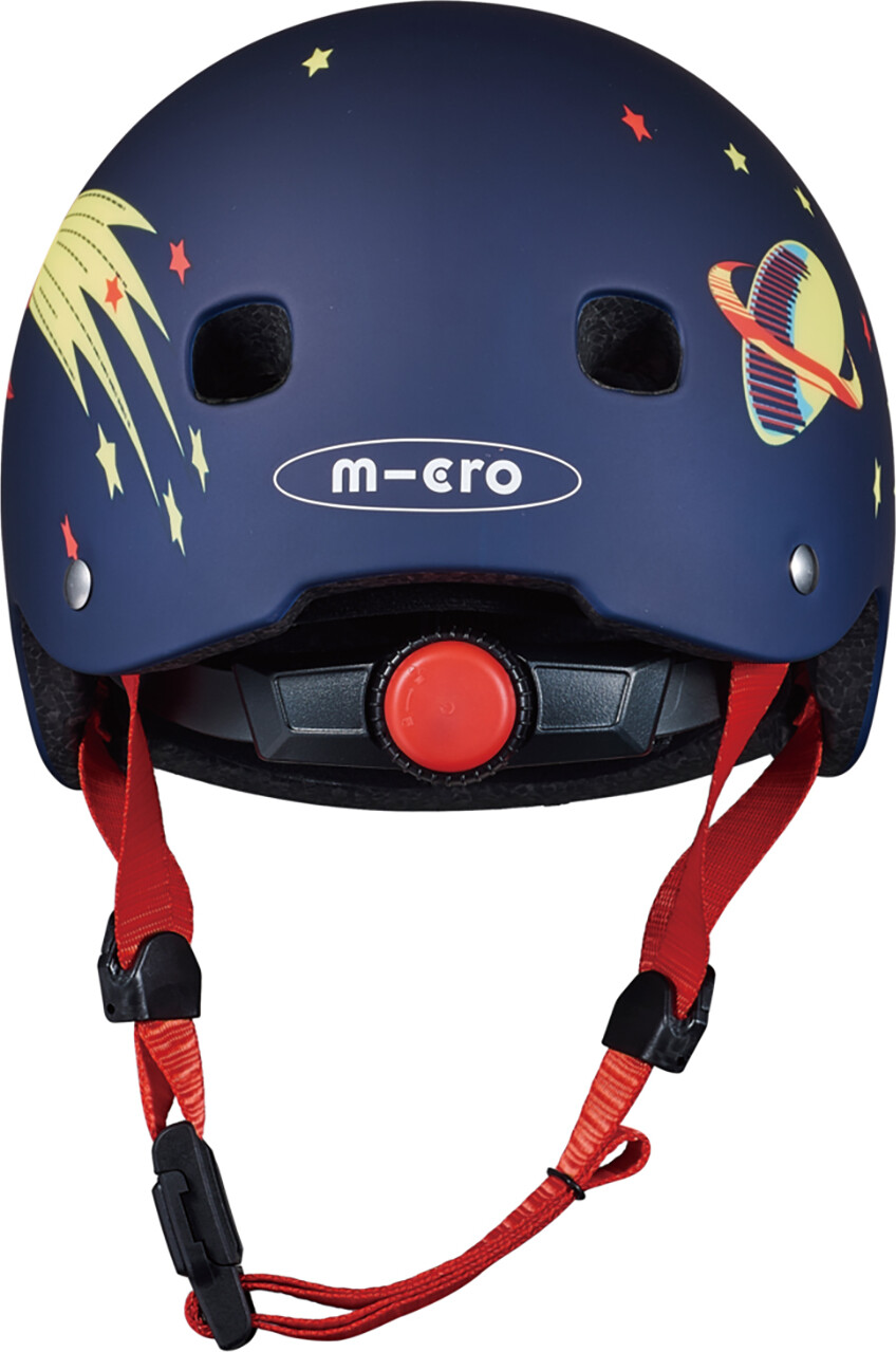 Micro - Cykelhjelm Til Børn - Medium 52-56 Cm - Raket - Blå