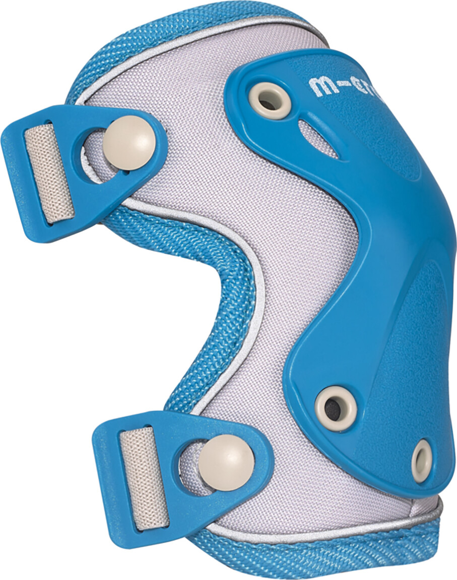 Micro - Knæ- Og Albuebeskyttere - Børn - Refleks - S - Blå