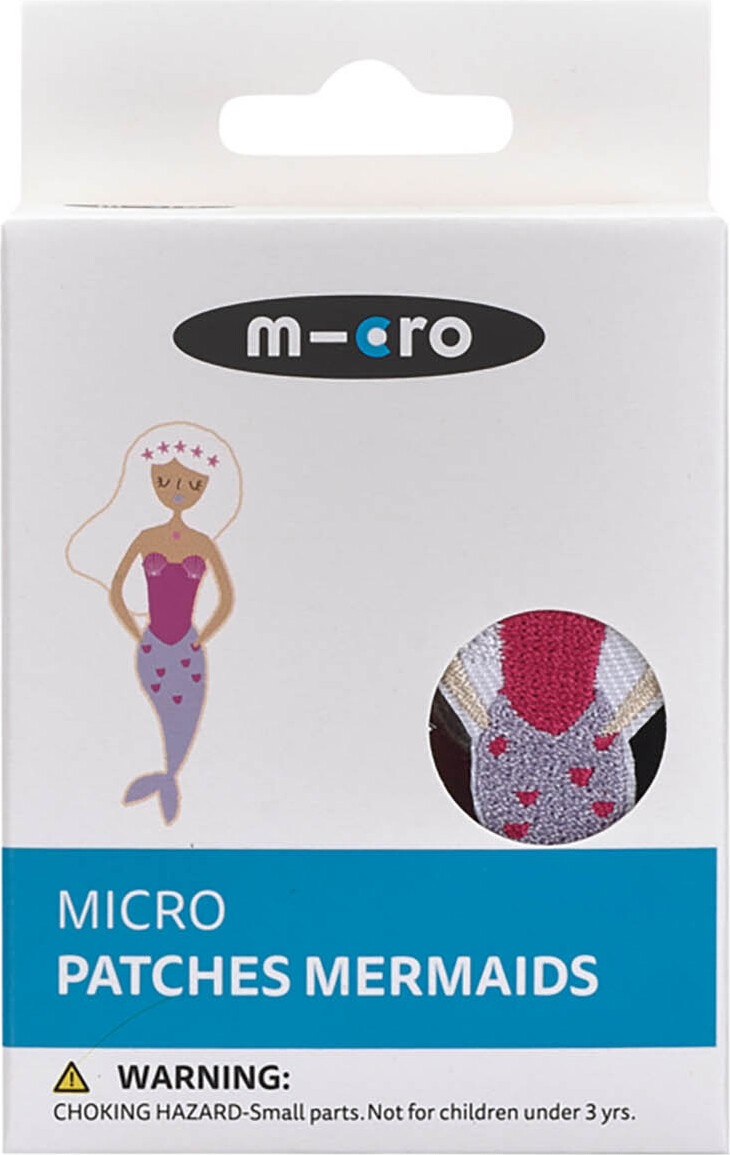 Micro - Kuffertdekoration Med Velcro - Havfruer