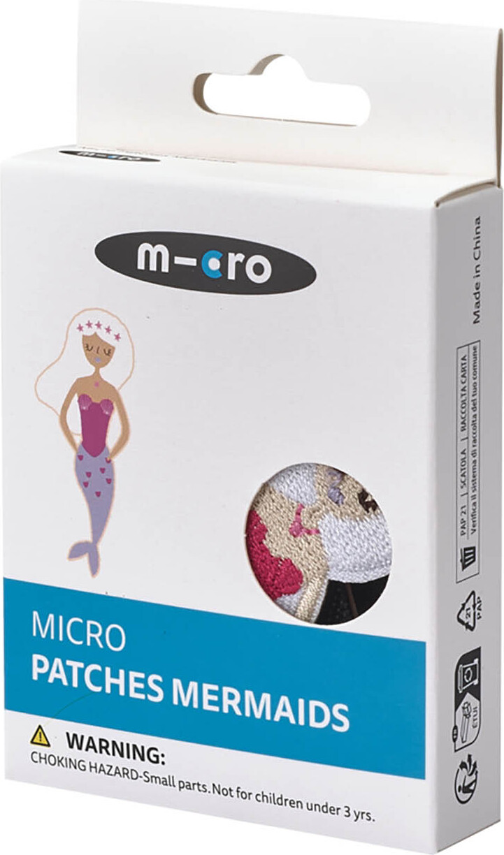 Micro - Kuffertdekoration Med Velcro - Havfruer