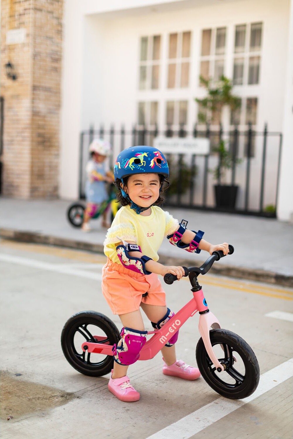 Micro - Løbecykel Light - Flamingo Pink