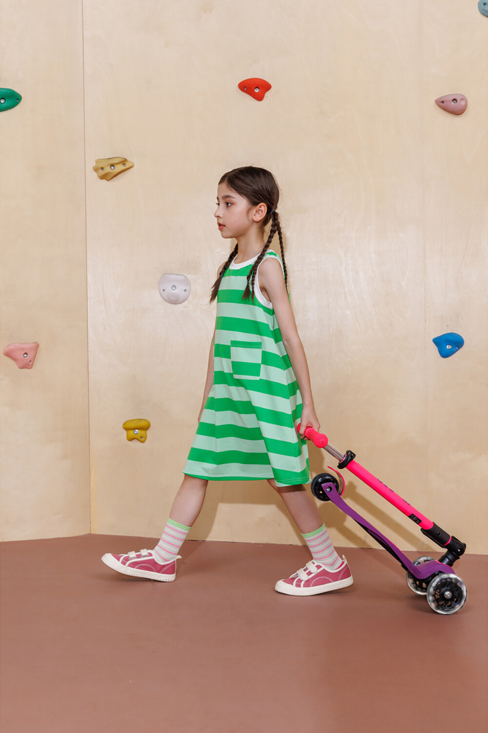 Micro - Maxi Deluxe Foldbar Led - Neon Ultra Pink