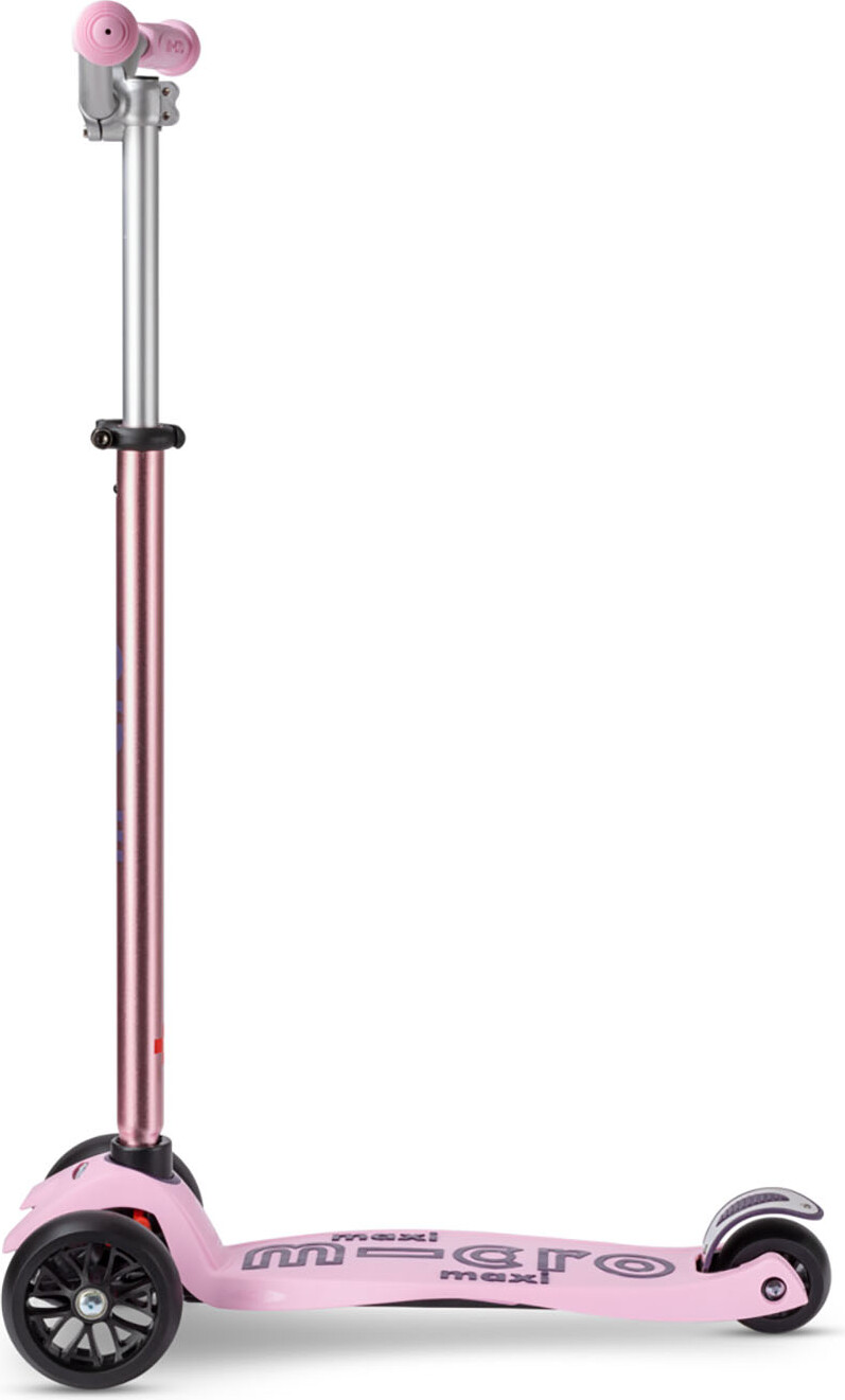 Micro - Maxi Deluxe Pro - Rose - Trehjulet Løbehjul