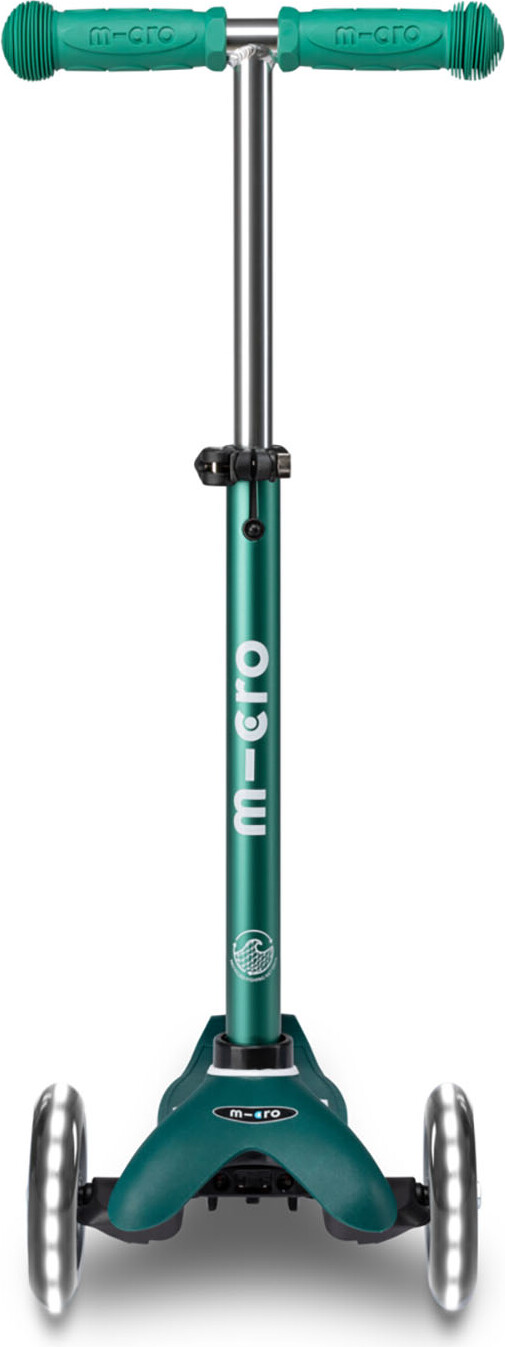 Micro - Mini Deluxe Eco Led - Green - Trehjulet Løbehjul