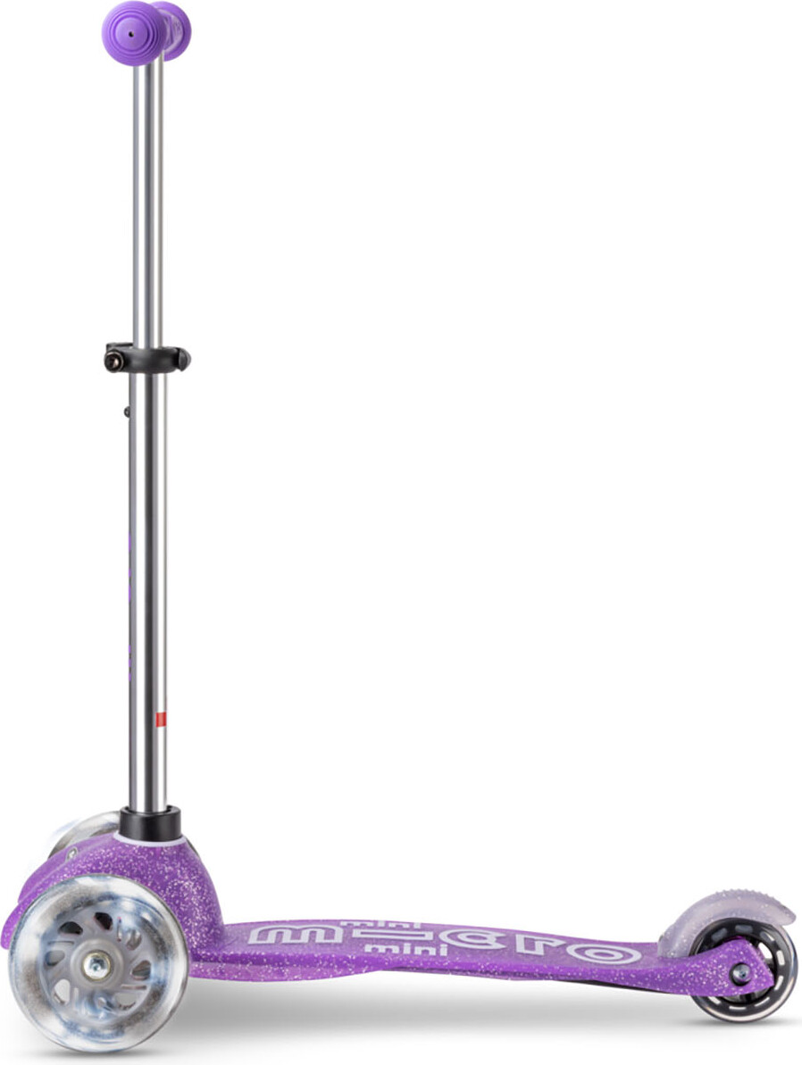 Micro - Mini Deluxe Fairy Glitter Led - Purple - Trehjulet Løbehjul