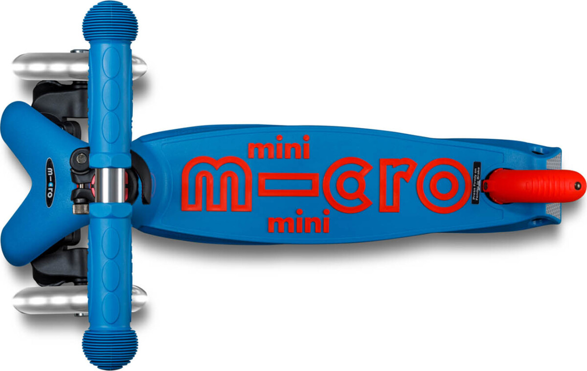 Micro - Mini Deluxe Foldbar Led - Neon Flashing Red